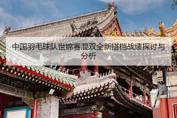 中国羽毛球队世锦赛混双全新搭档战绩探讨与分析